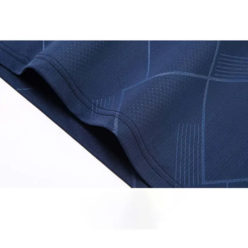 Men Summer Short Sleeve Plaid Polo Shirts Streetwear