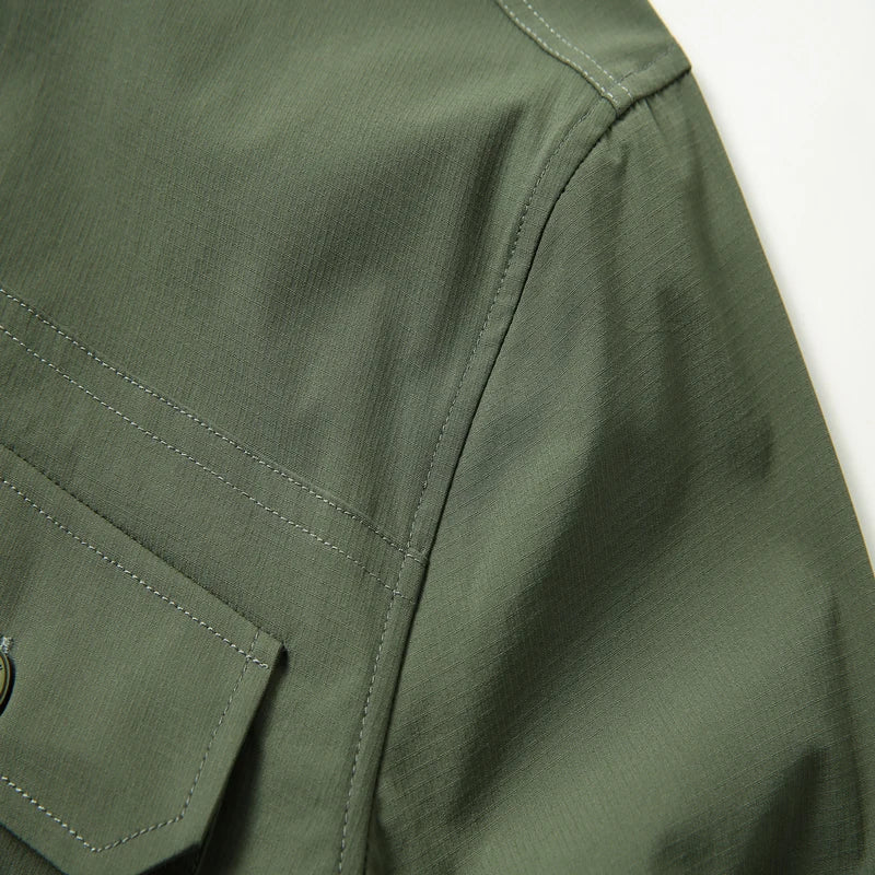 Military Tactical Shirts Multi-Pockets Work Cargo Shirts Men's
