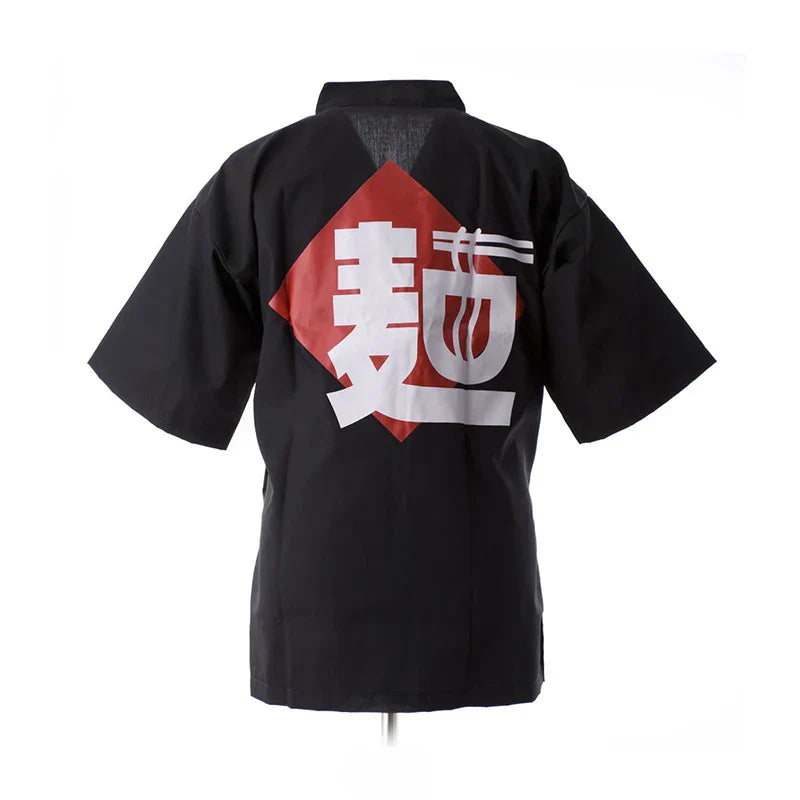 Mans Chef jacket Sushi Restaurant Kitchen Uniform Hotel