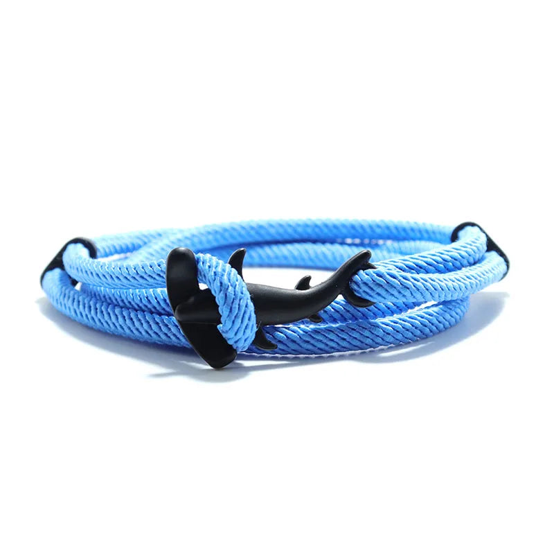 Fashion Animal Bracelet For Men Women Flathead Shark