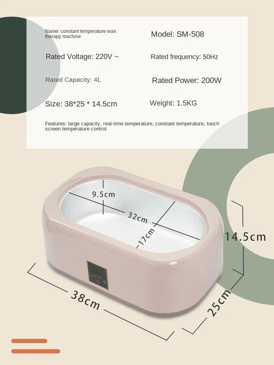 beauty salon hand wax machine 4000ml hand wax