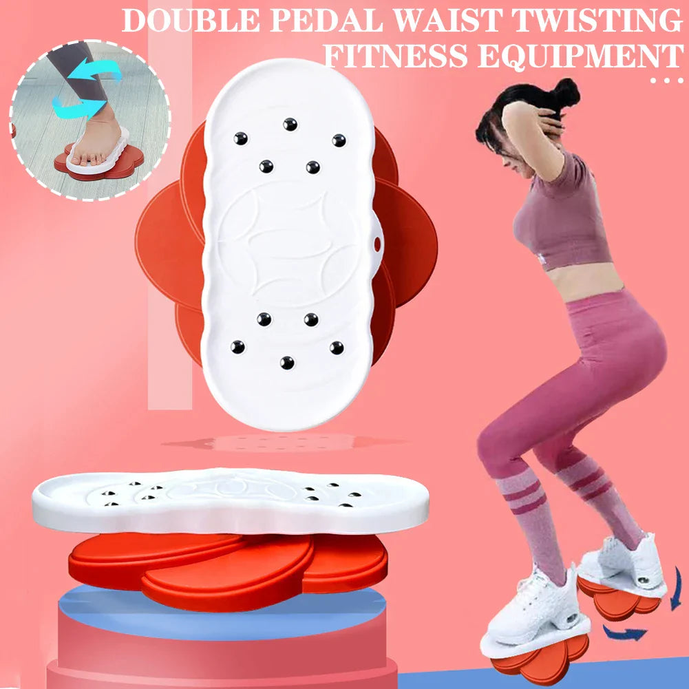 Double Pedal Twisting Stepper For Aerobic Exercise Anti-Slip
