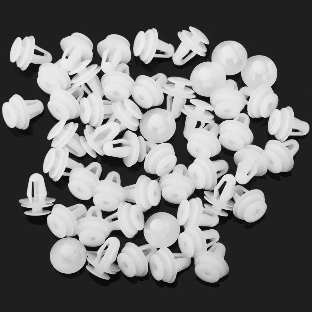 50PCS Universal Auto Door Panel Clips Fixing Fastener