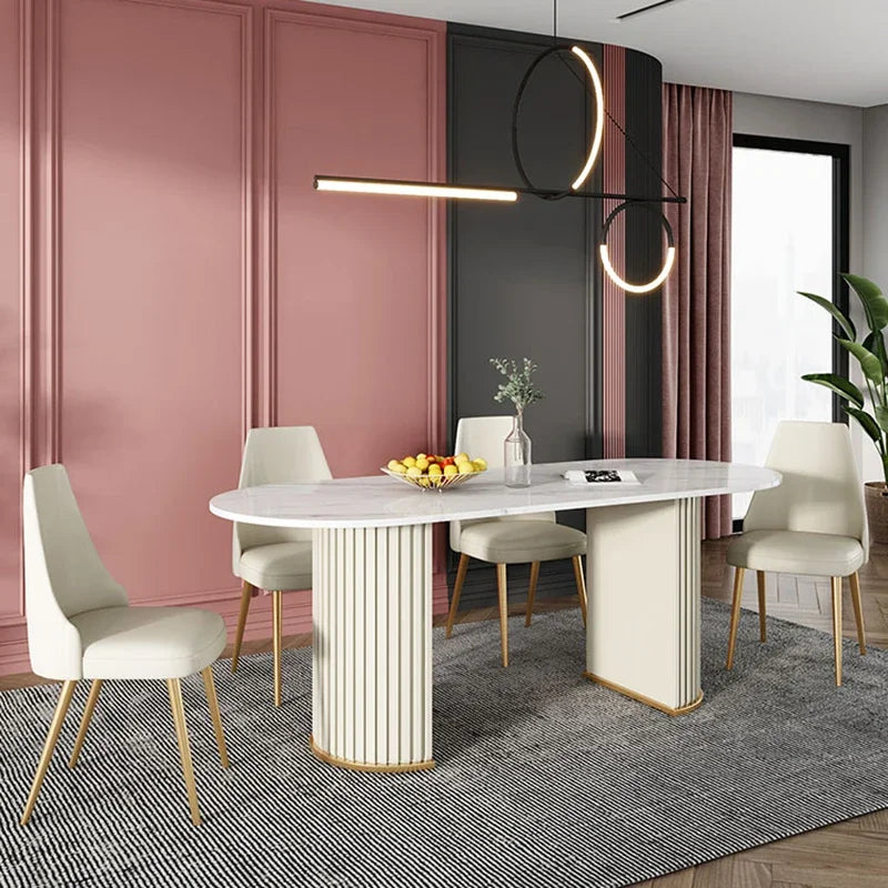 Conference Restaurant Tables Mobile Appoint Dinner Table Chairs