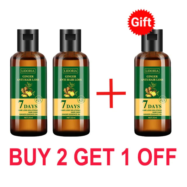 Ginger Hair Growth Product Anti-loss Hair Regrowth Serum
