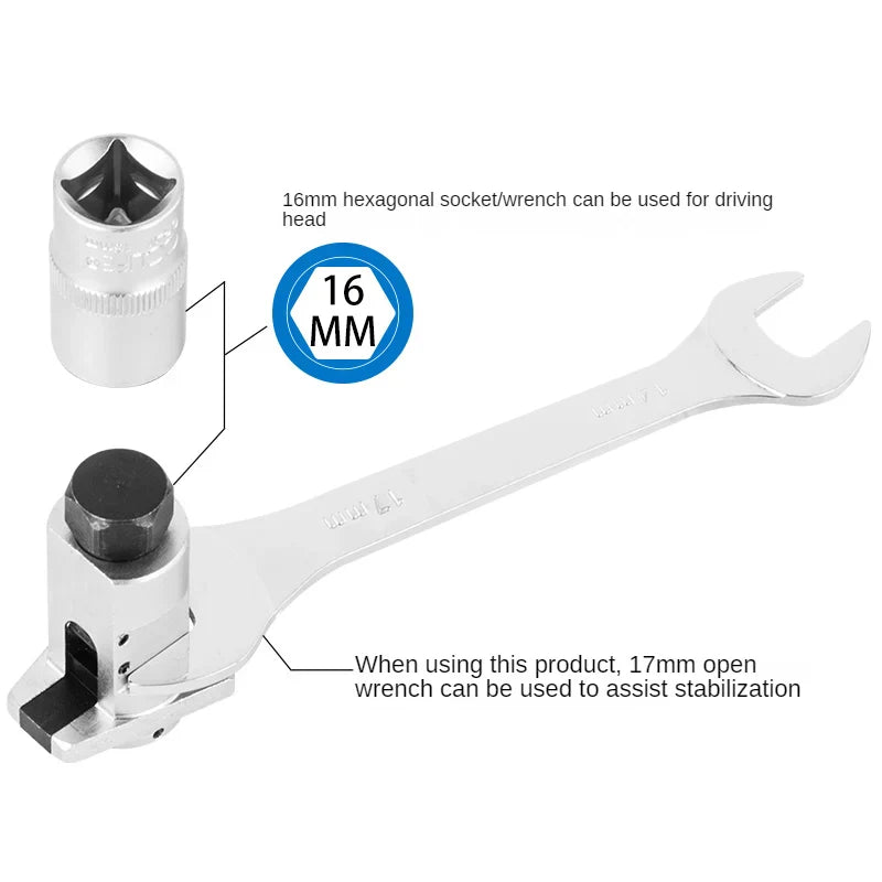 Shock Absorber Removal Tool Claw Ball Head Swing
