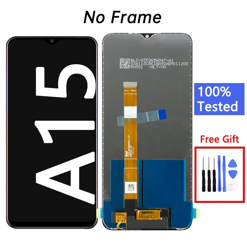 Digitizer Assembly a15 Screen replacement For Oppo a15