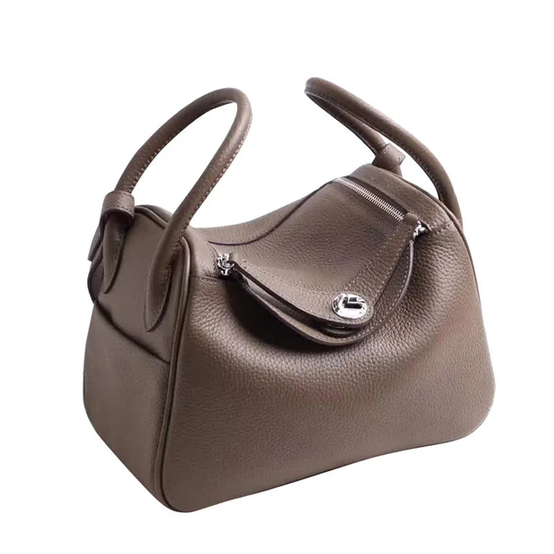 100 Cow Leather Lady Lindi Bag Brand Shoulder