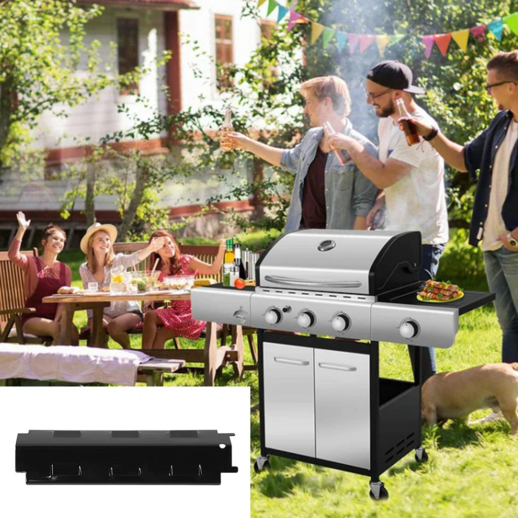 4 Pieces Barbeque Heats Plates Outdoor Cooking Stainless