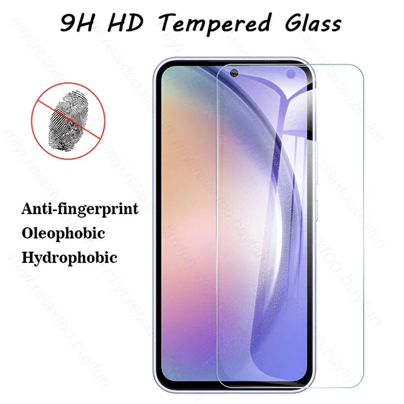 5pcs tempered glass screen protector film for samsung