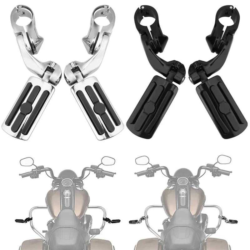 32mm Motorcycle Engine Guard Footrest Pegs Universal