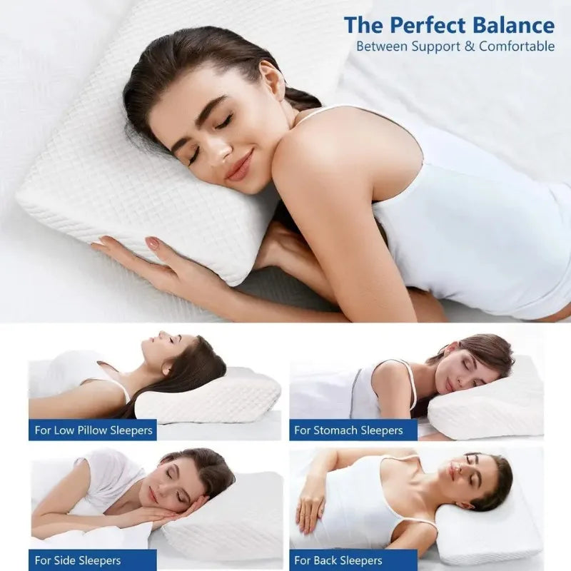 Memory Cotton Pillow Bedding Pillow Neck Protection Spine