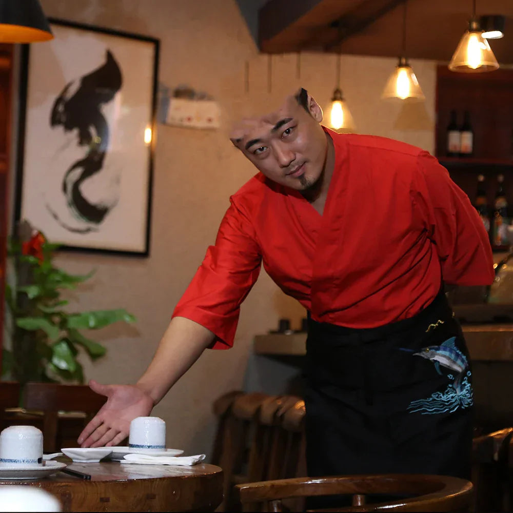 JEMMA LEONG Japanese Cuisine Clothing Kimono Sushi Restaurant