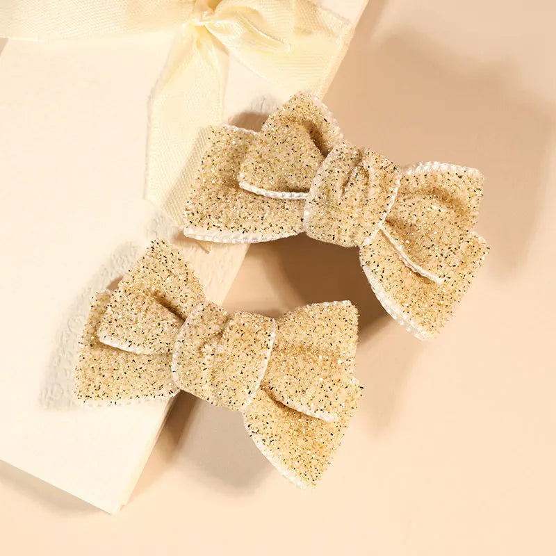 Fashion Ribbon Hairgrips Bow Hairpin For Women Girls