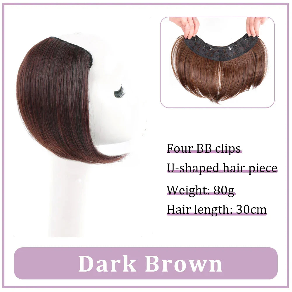 WEILAI Women's V-Shaped Long Hair Extension Synthetic Wig