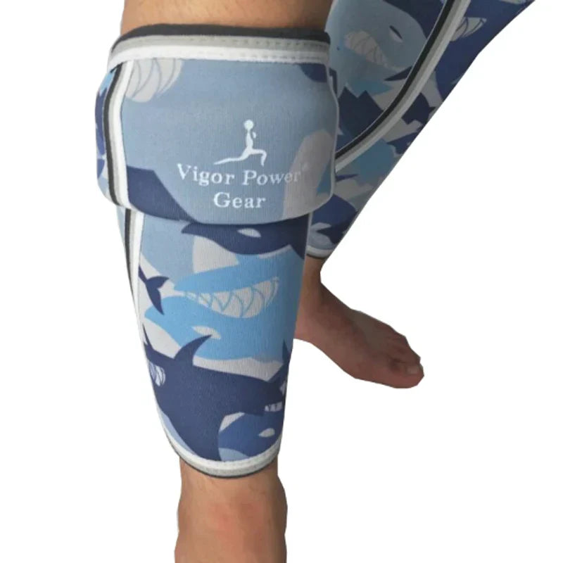Thick Neoprene Shin Guard Sleeve, Fitness Squats, Powerlifting