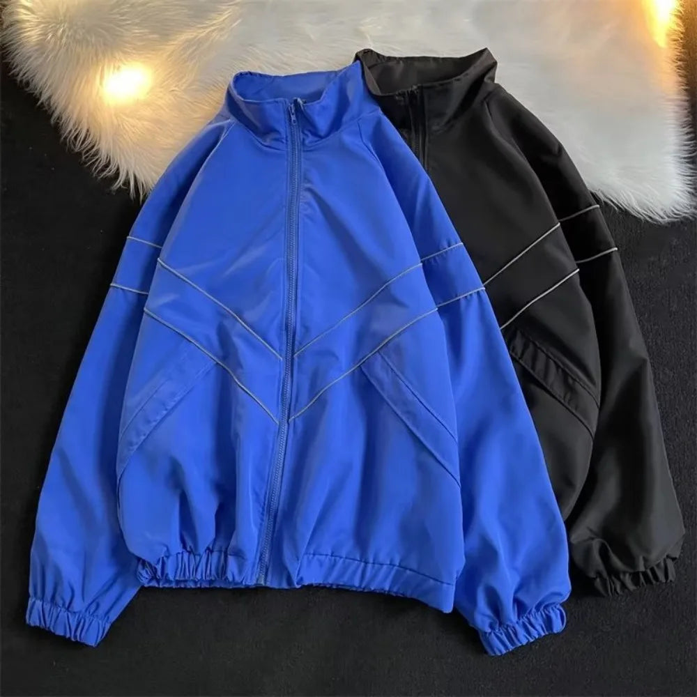 Men Jackets Streetwear Oversized Outdoor Jacket Male Autumn