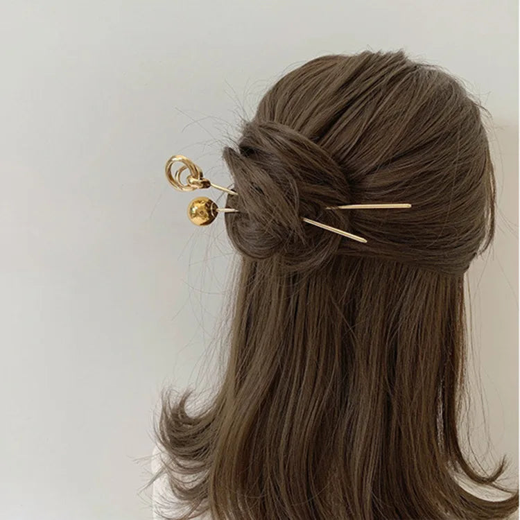 New Retro Sword Hairpin Hair Jewelry Chinese Simple