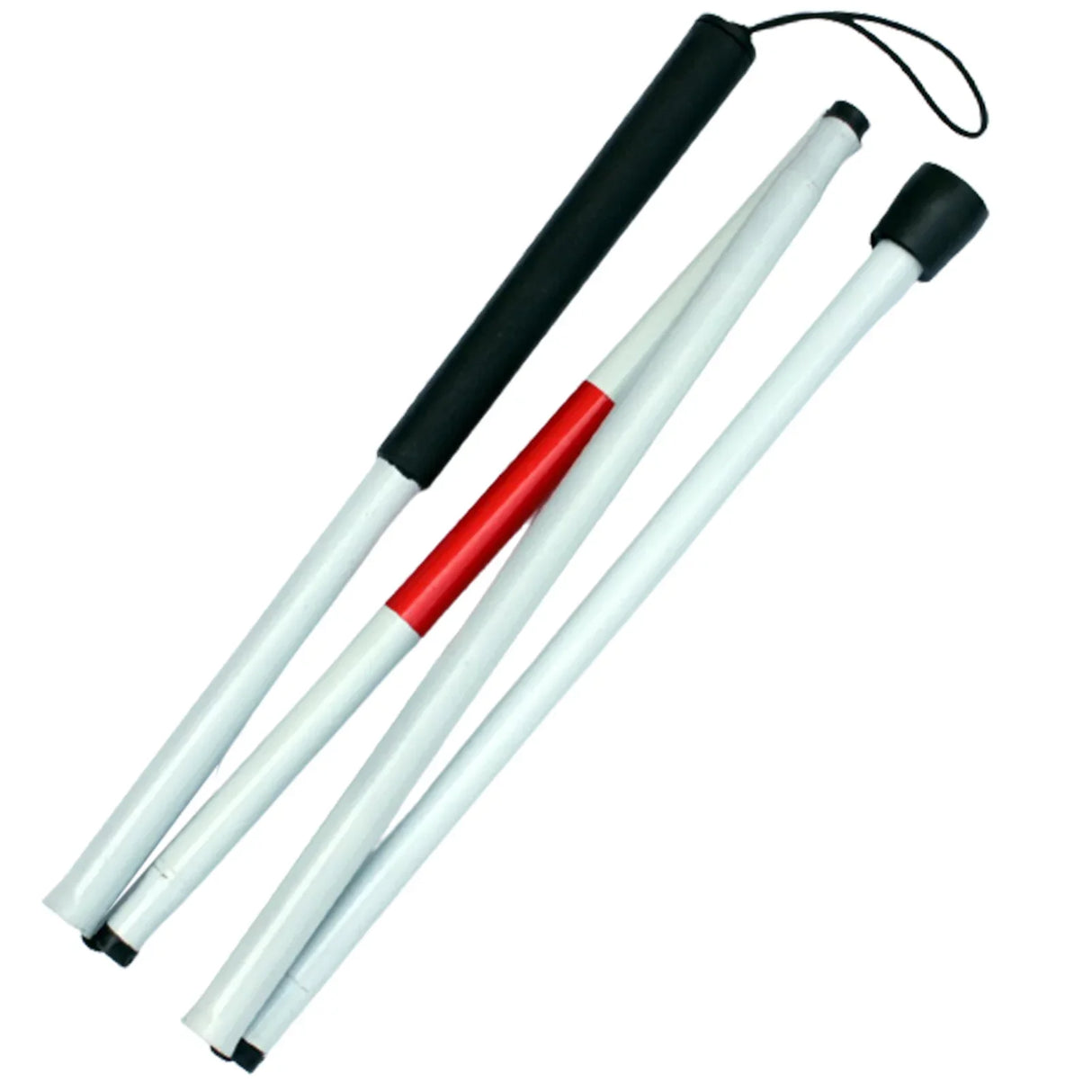 Folding Blind Cane Walking Stick Mobility & Daily