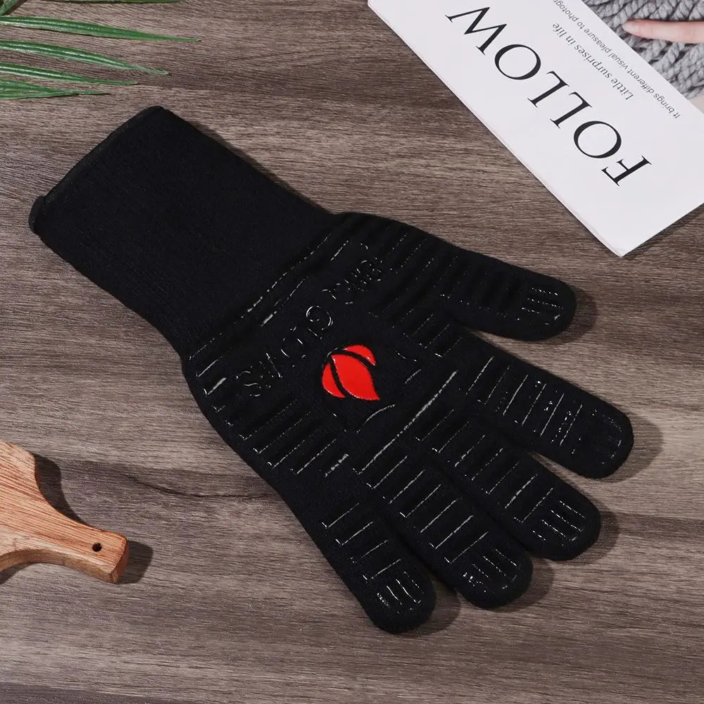 1Pc Fire Heat Glove Heat insulation Fire-resistant Glove