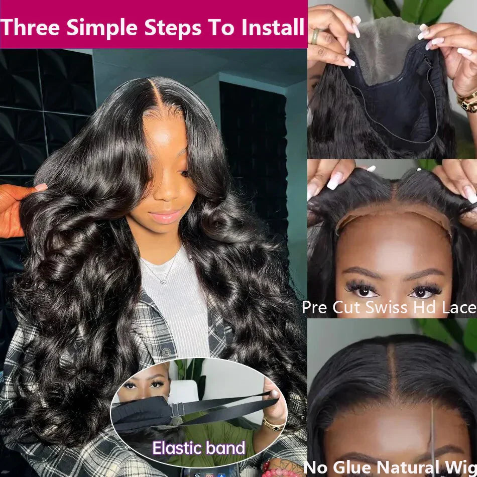 Body Wave 5x5 Glueless 13x4 Lace Front Wig