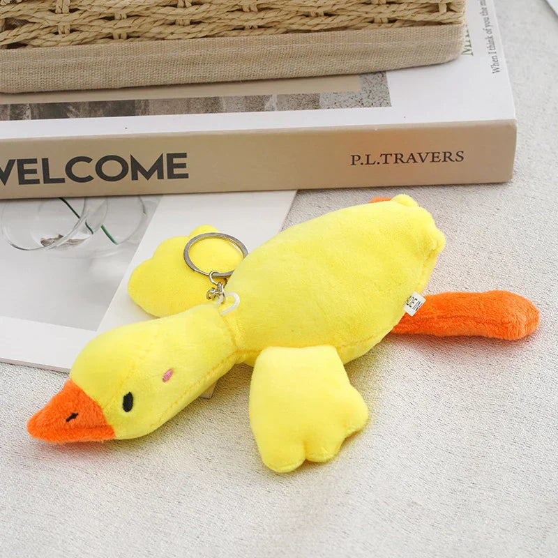 Duck Keychain Plush Keychain Goose Keychain Big Goose
