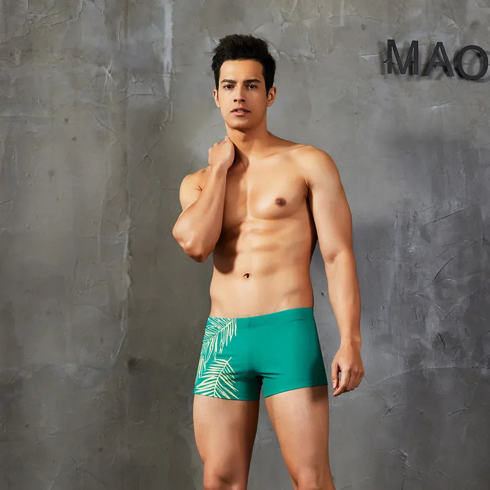 b46 2022 tight low waist men boxer swimwear