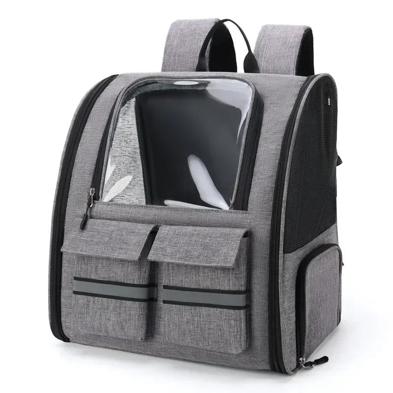 TransportCat Trolley Case Backpack Kennel Pet Carrier Rolling