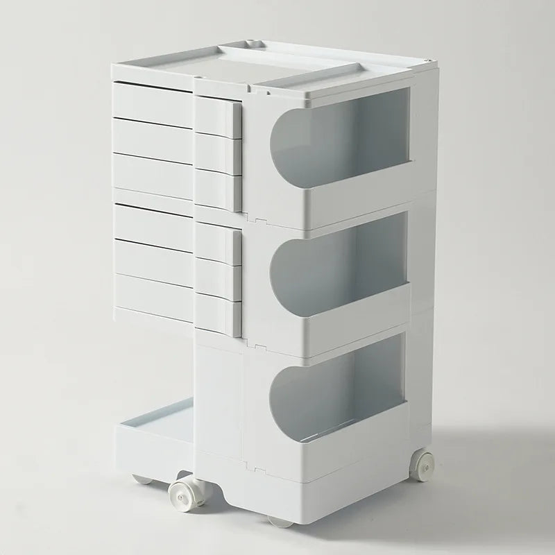 K-STAR Three-Layer Bedside Table Nordic Creative Furniture Net