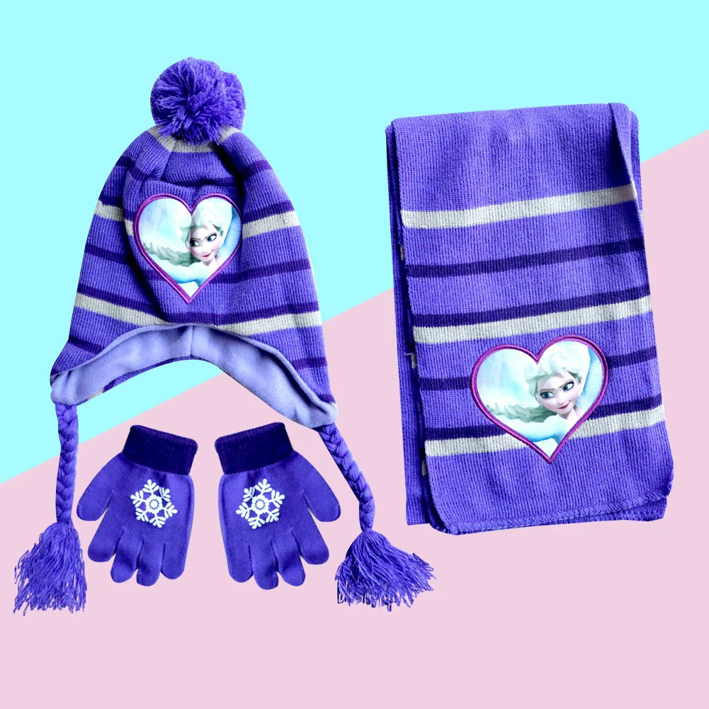 New Autumn Winter Children Hat Elsa Classics Disney