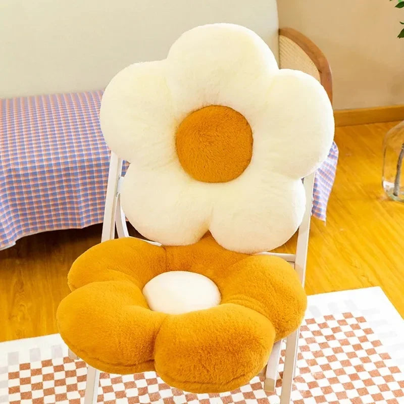 35cm Stuffed Daisy Flower Seat Cushion Sunflower Shape