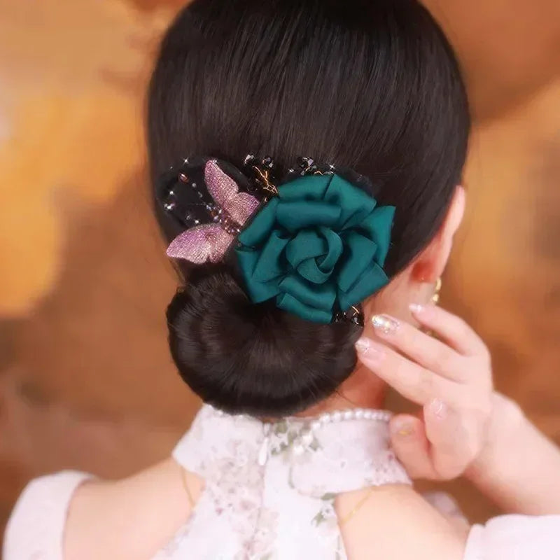 Headband Roller Hair Curler Donut Bun Maker Lazy