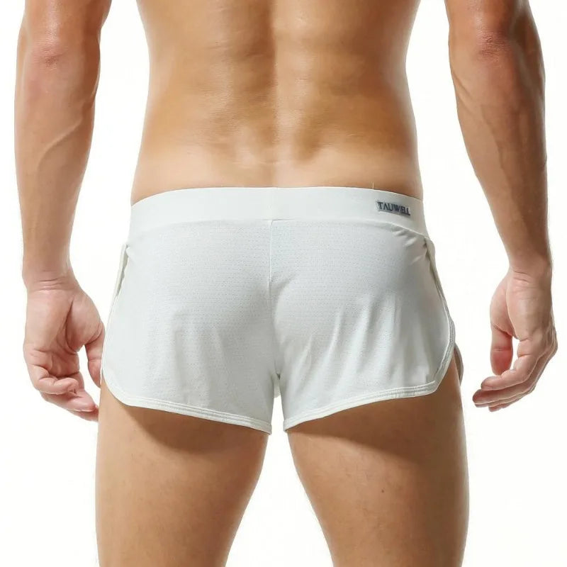 Men's Sports Shorts Mesh Breathable Pajamas Shorts Sexy