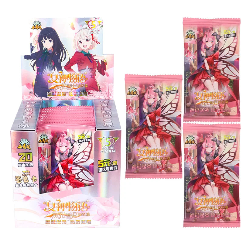 Goddess Card Stories Booster Box Anime Flash Card