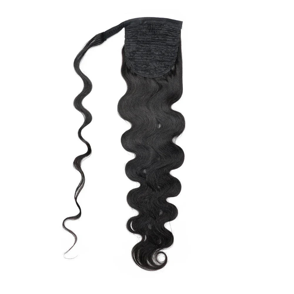 Body Wave Ponytail 12 to 28 Inches Machine