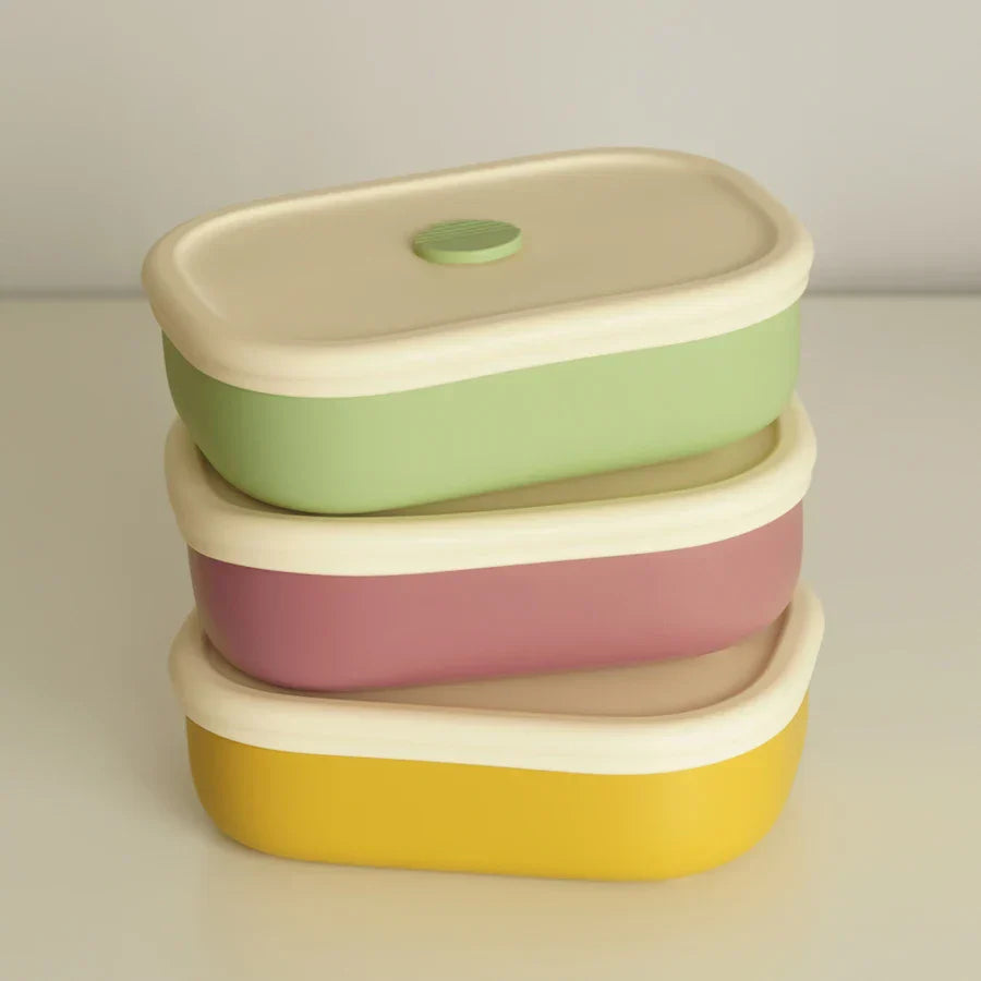 Baby Food Storage Silicone Lunch Box For Babies