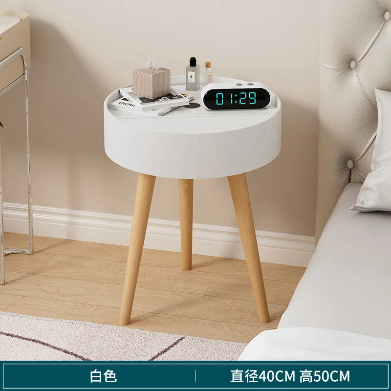 Simple Nightstand Intelligent Wireless Charging Nordic Nightstand Waterproof