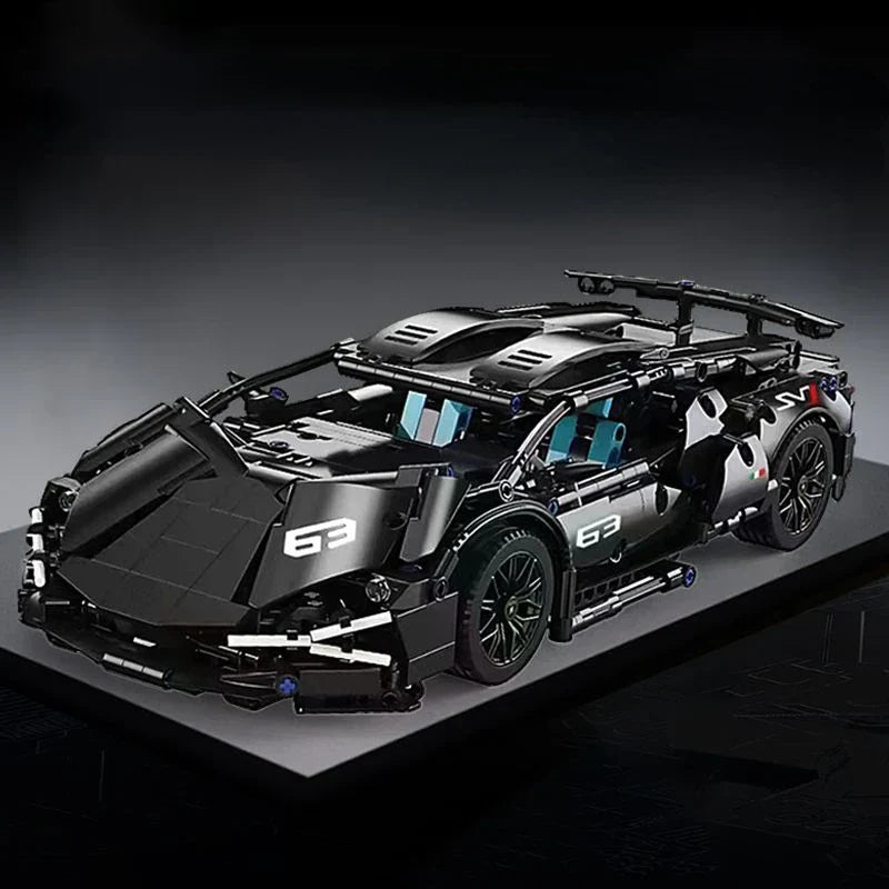PCS Technology 1:14 Supercar building blocks Assemble brick