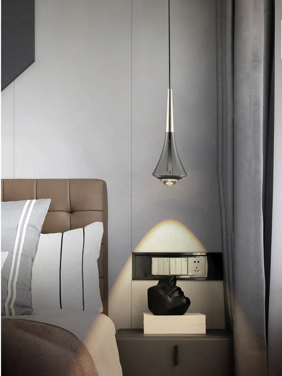 LED Pendant Lights Mirror Lamp Dimmable Aluminum&Acrylic Home