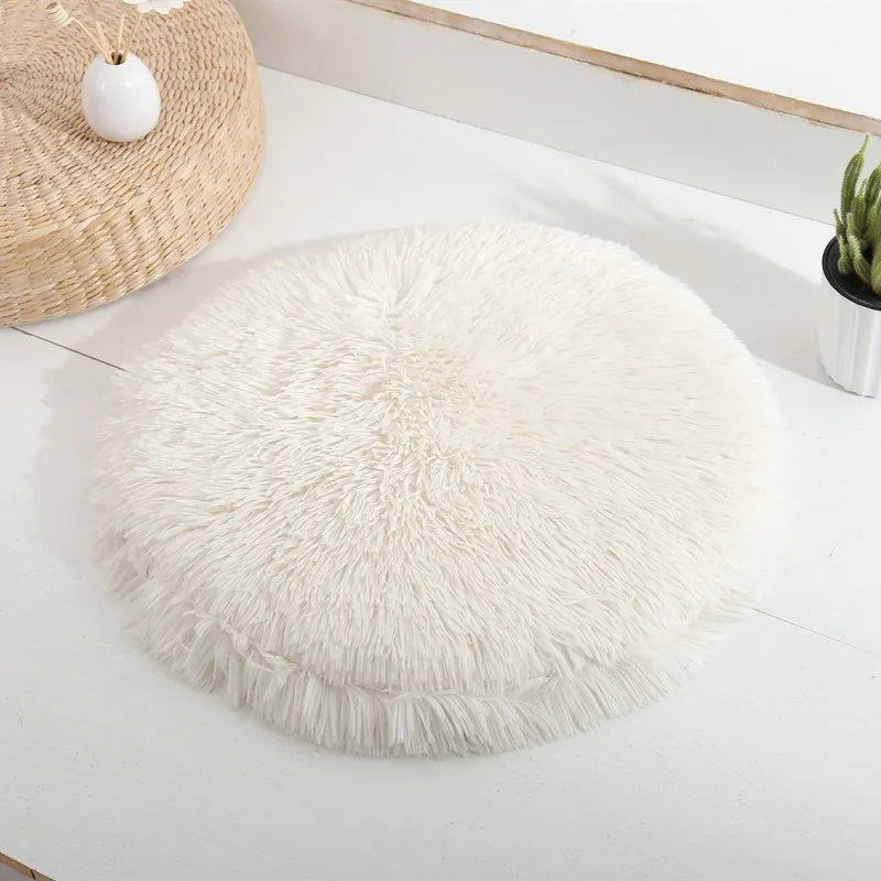 Round Cat Bed Mat Pet Sleeping Bed For