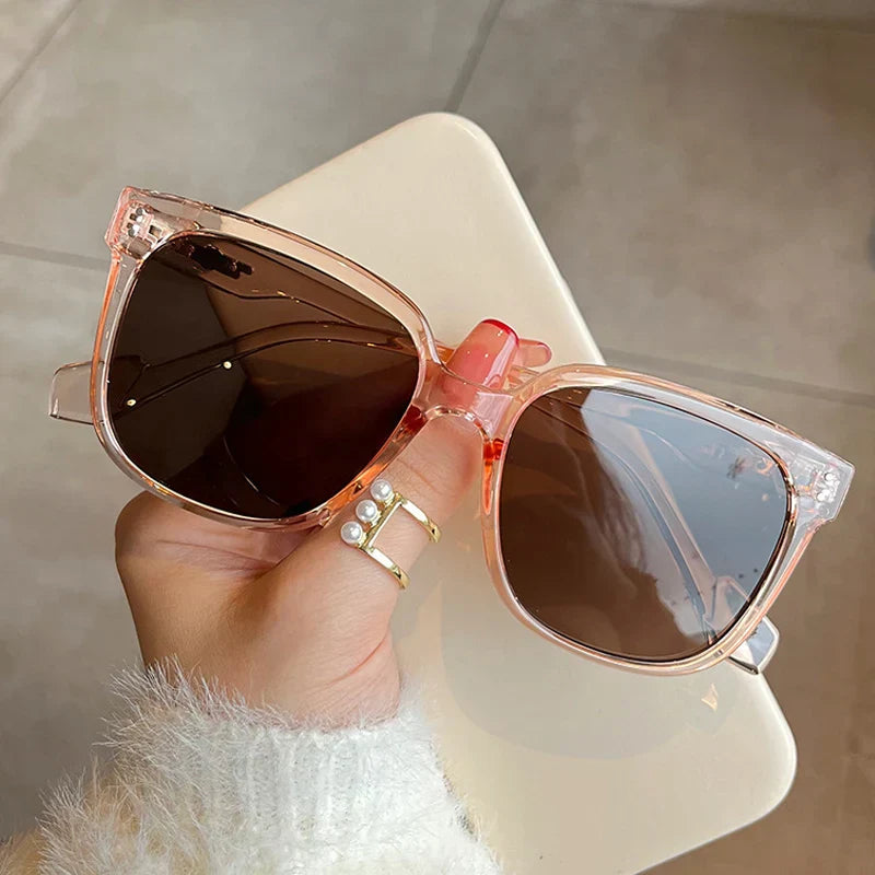 OEC CPO Square Goggles Sunglasses Women Fashion Oversized
