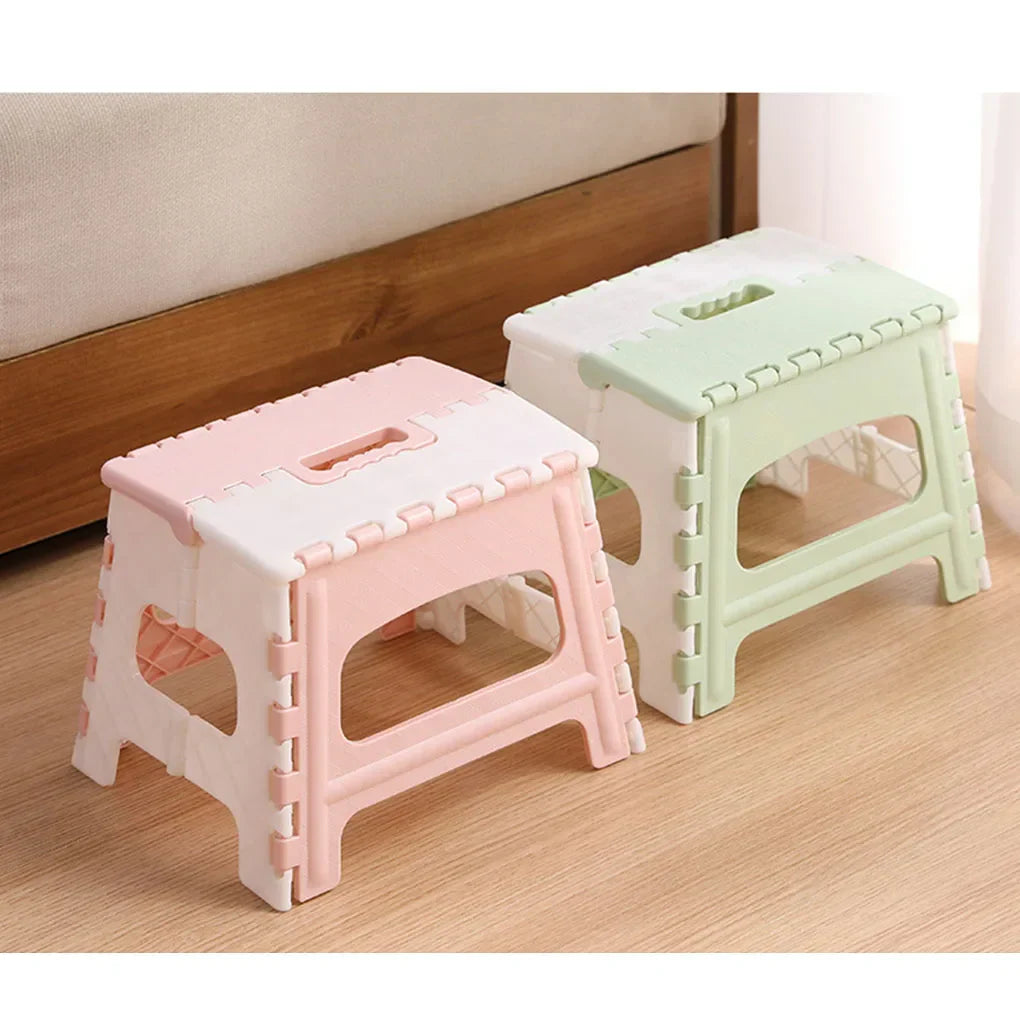 Foldable Stool Plastic Bathroom Chairs Outdoor Low Stool