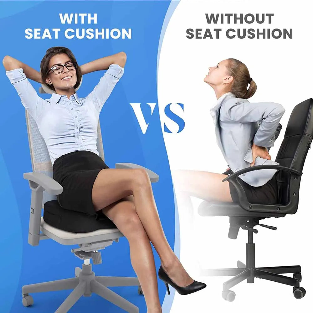 Seat Cushions for Office Chairs,Memory Foam Coccyx Cushion