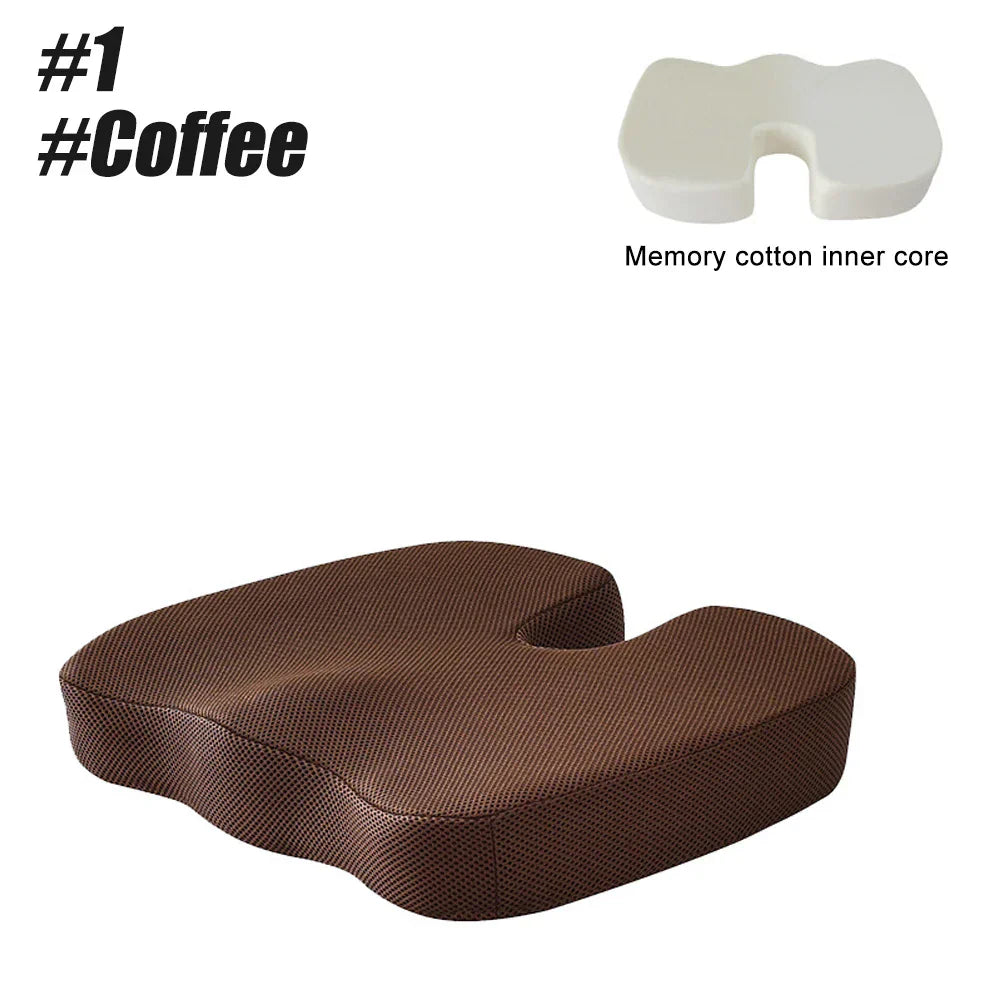 Seat Cushions for Office Chairs,Memory Foam Coccyx Cushion
