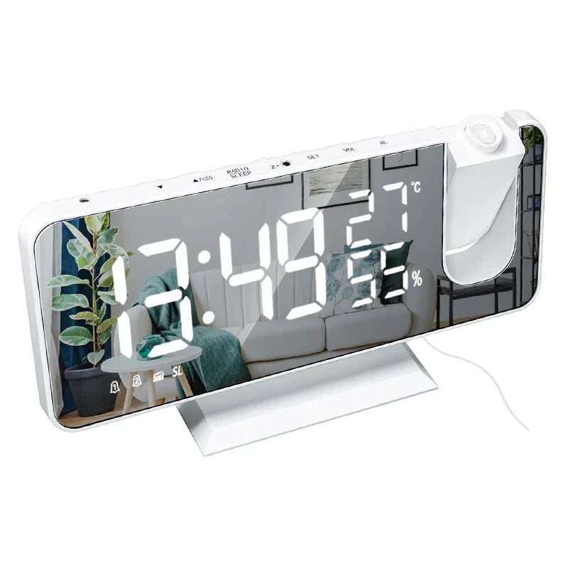 LED Digital Alarm Clock Table Watch Electronic Desktop
