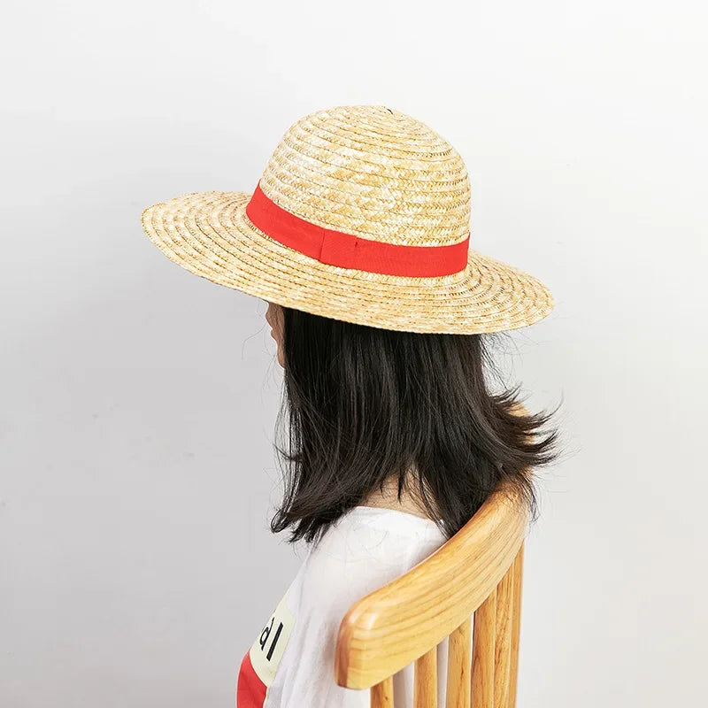 Luffy Straw Hat Anime Cartoon Cosplay Caps Accessories