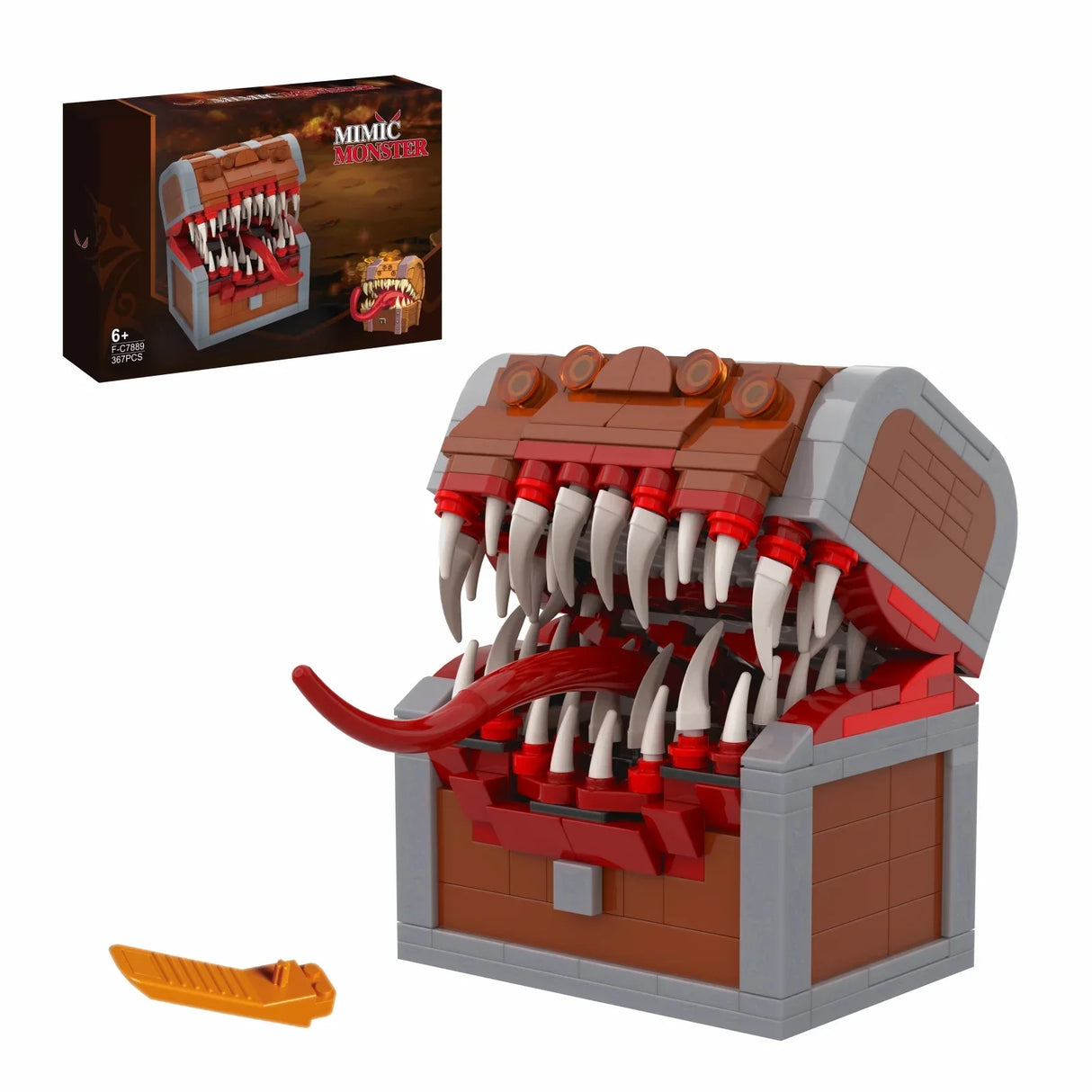 BuildMoc Mimic Chest Yaranzo Monster Building Blocks Final