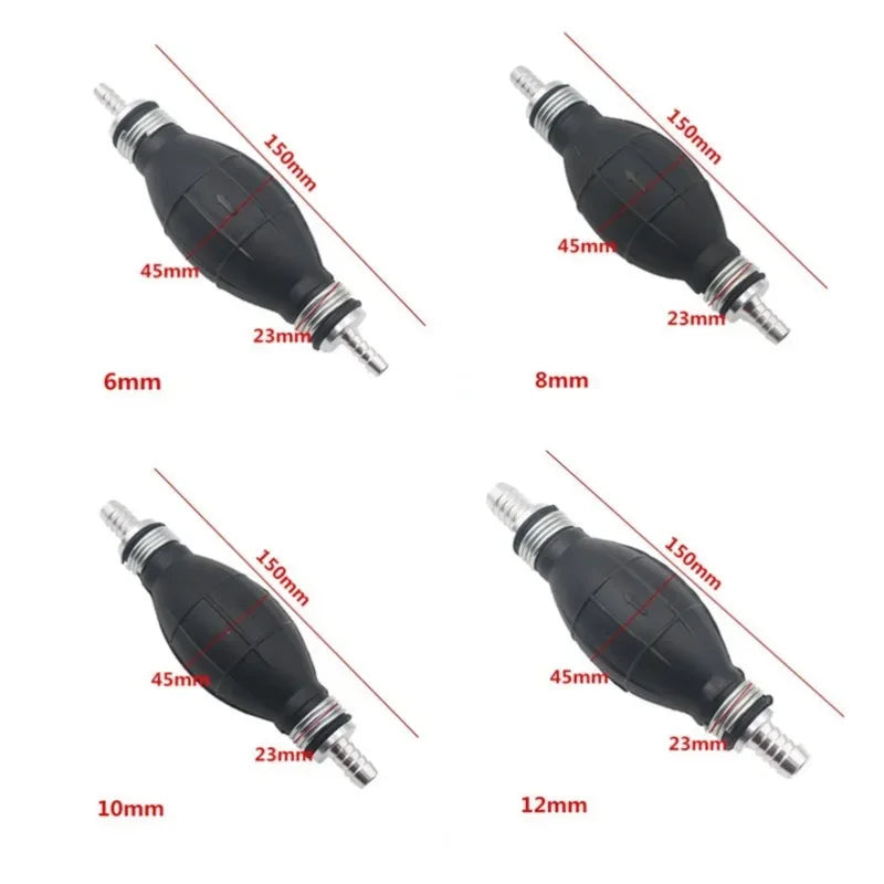 1Pcs Fuel Pump 6mm 8mm 10mm 12mm Rubber