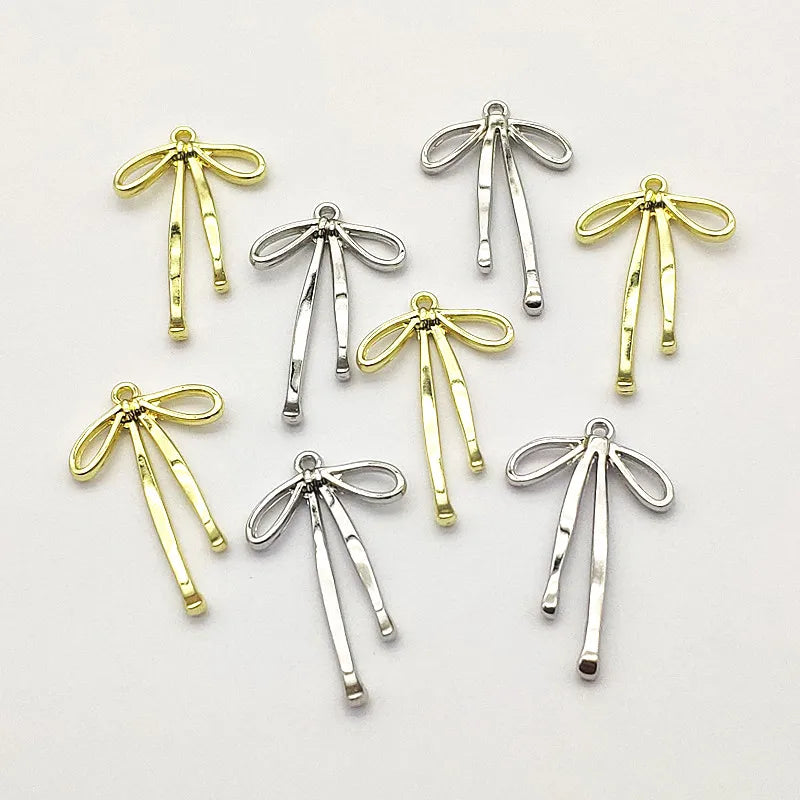 33x20mm 100pcs Zinc Alloy Bows Shape