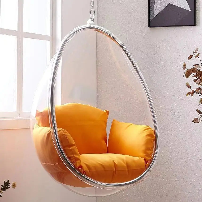 Net Red Transparent Bubble Hemispheric Acrylic Hanging Basket